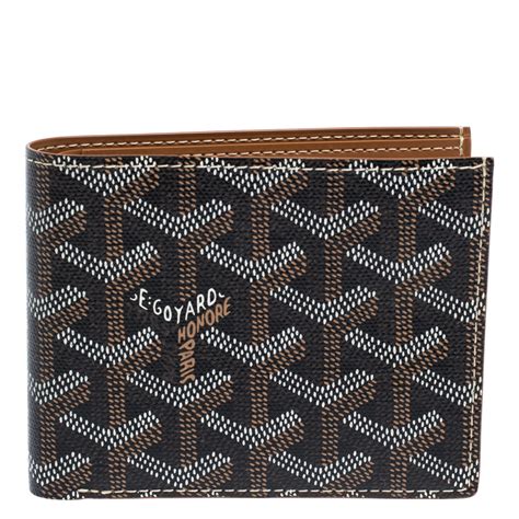 goyard bifold wallet marron|goyard wallet retail price.